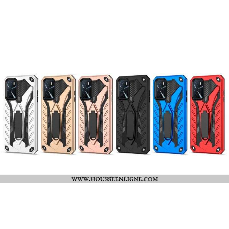Coque Oppo A16 / A16s Support Amovible Vertical et Horizontal