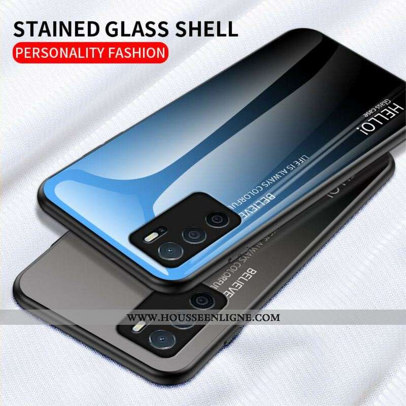 Coque Oppo A16 / A16s Verre Trempé Hello