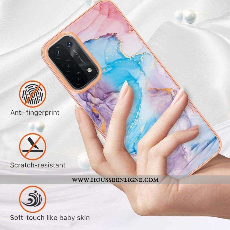 Coque Oppo A54 5G / A74 5G Marbre