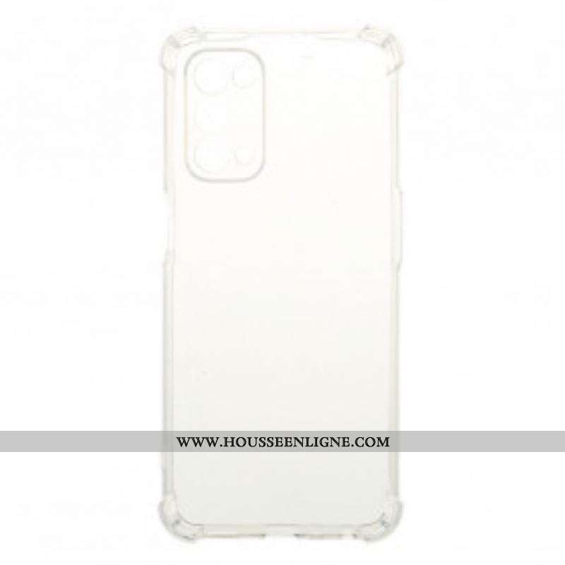Coque Oppo A54 5G / A74 5G Transparente Coins Renforcés