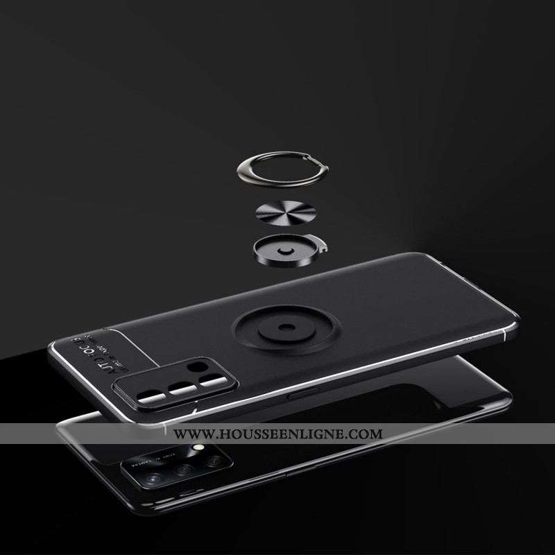Coque Oppo A74 4G Anneau Rotatif