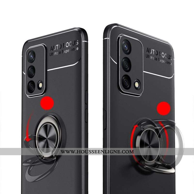 Coque Oppo A74 4G Anneau Rotatif