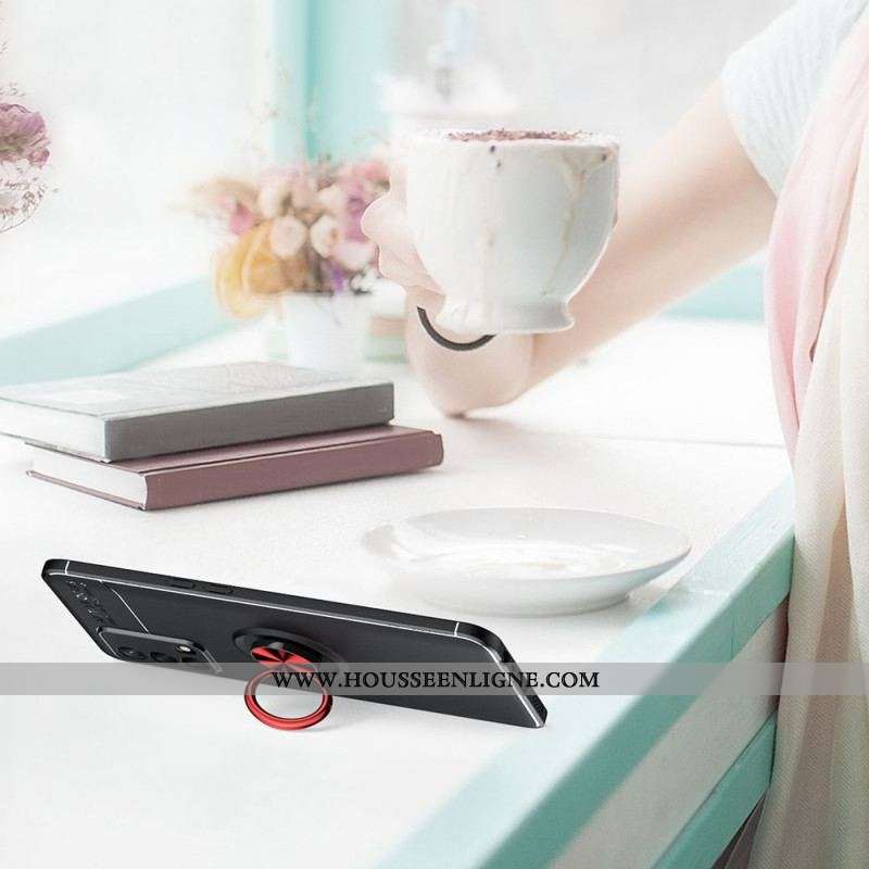 Coque Oppo A74 4G Anneau Rotatif