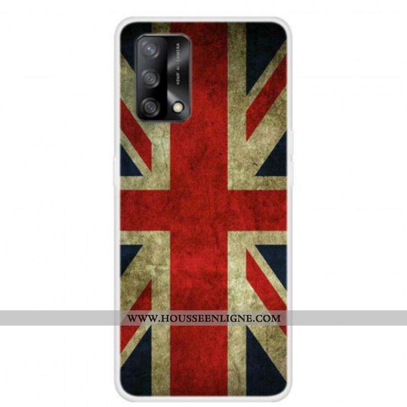 Coque Oppo A74 4G Drapeau Anglais