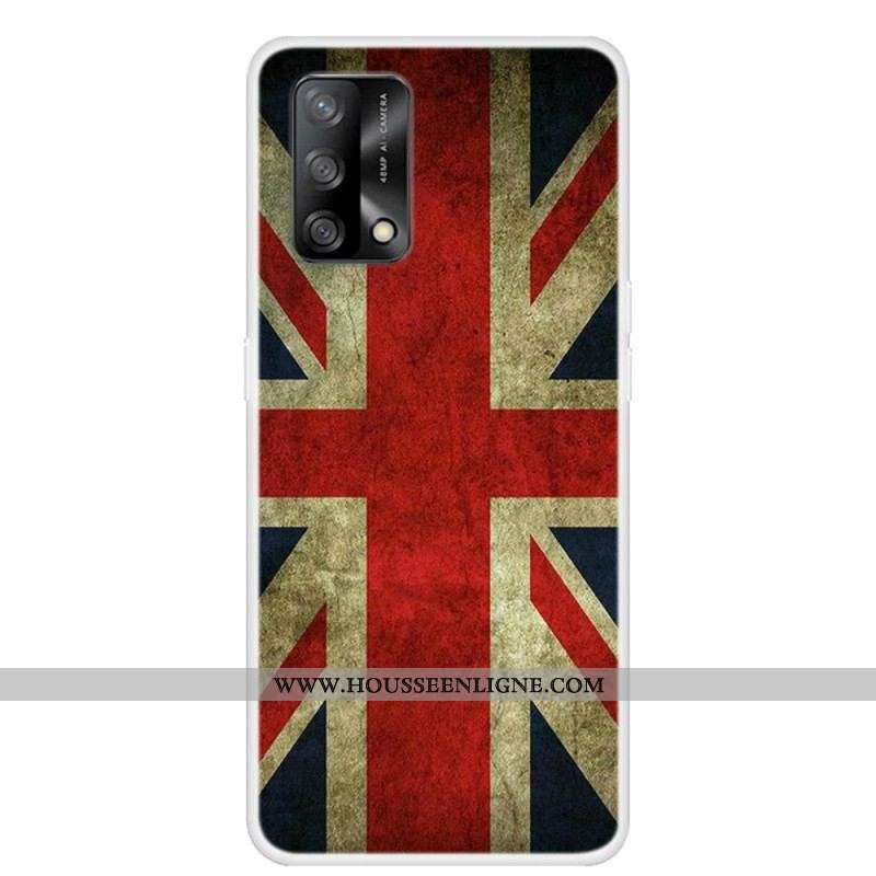 Coque Oppo A74 4G Drapeau Anglais