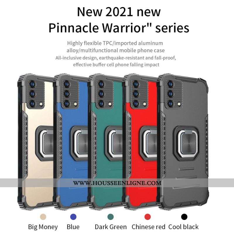 Coque Oppo A74 4G Détachable Anneau-Support