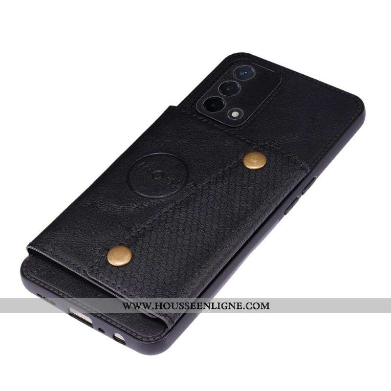 Coque Oppo A74 4G Portefeuille à Snap