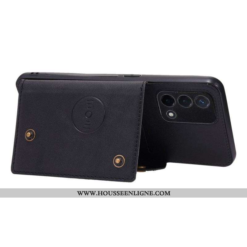 Coque Oppo A74 4G Portefeuille à Snap