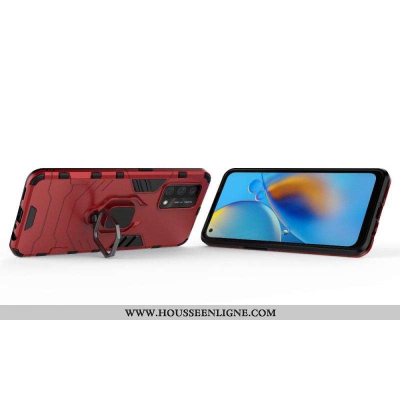 Coque Oppo A74 4G Ring Résistante