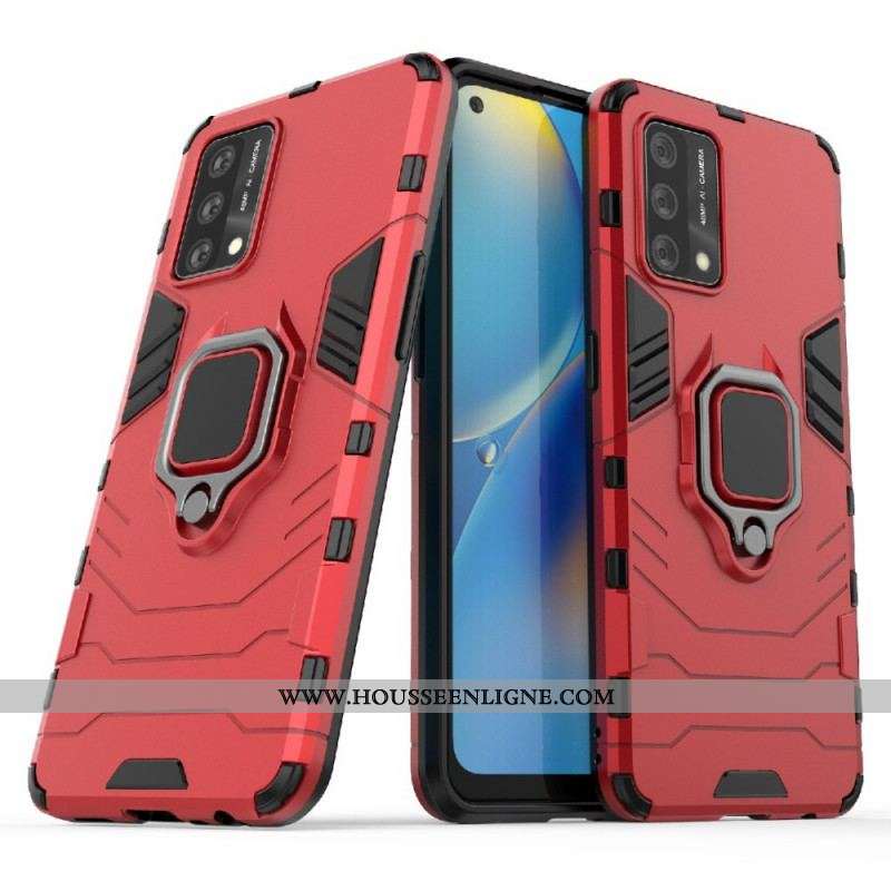 Coque Oppo A74 4G Ring Résistante