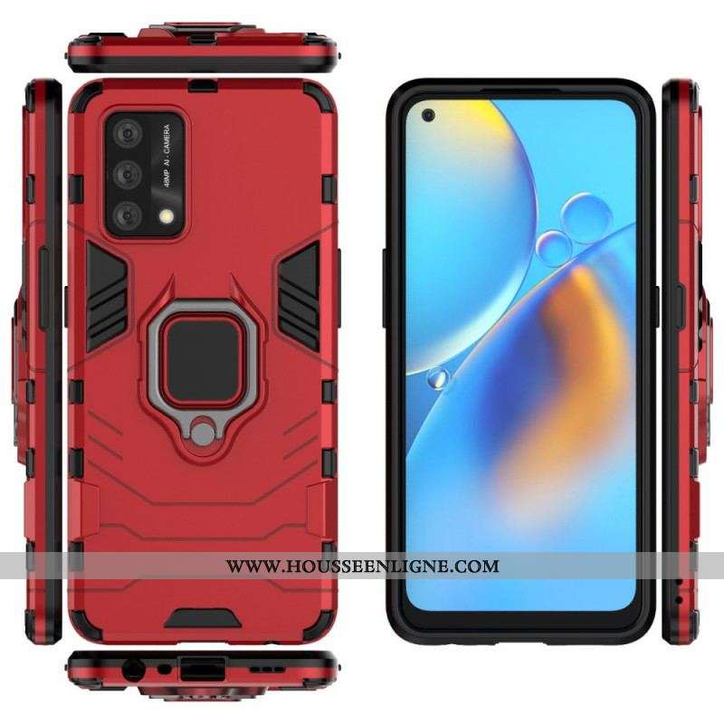 Coque Oppo A74 4G Ring Résistante