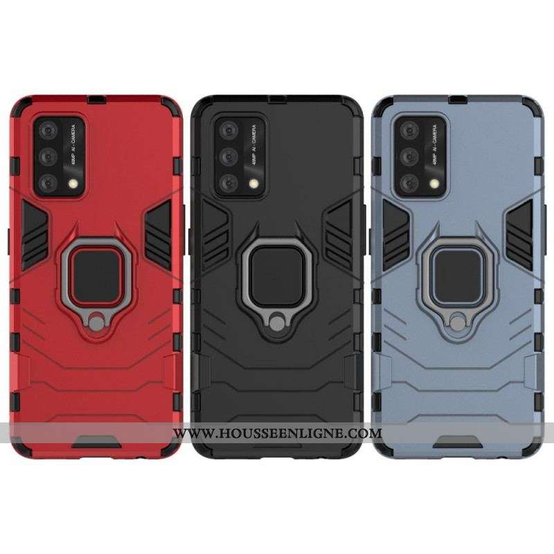 Coque Oppo A74 4G Ring Résistante