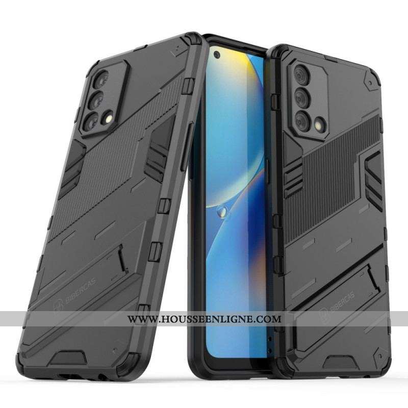 Coque Oppo A74 4G Support Amovible Deux Positions Mains Libres