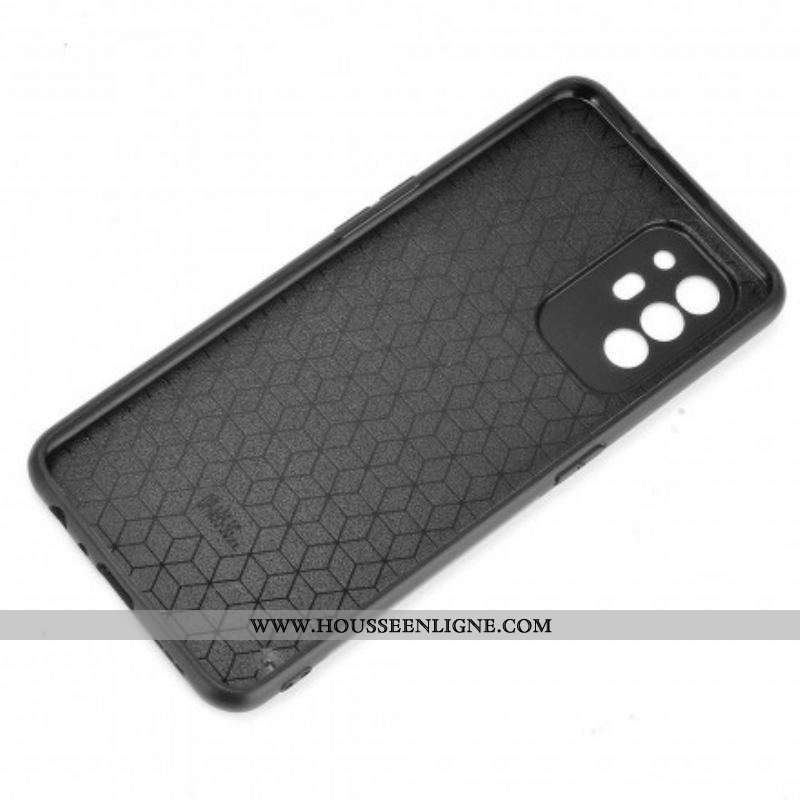 Coque Oppo A94 5G Effet Cuir Couture