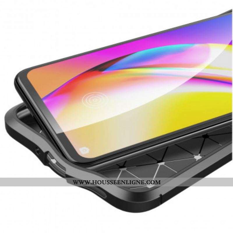 Coque Oppo A94 5G Effet Cuir LItchi