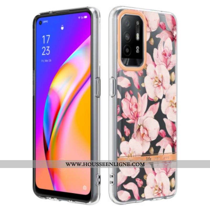 Coque Oppo A94 5G Fleur Begonia