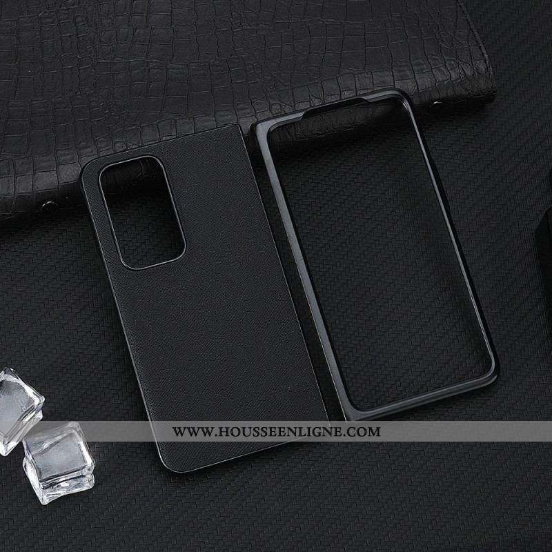 Coque Oppo Find N Simili Cuir Texturé