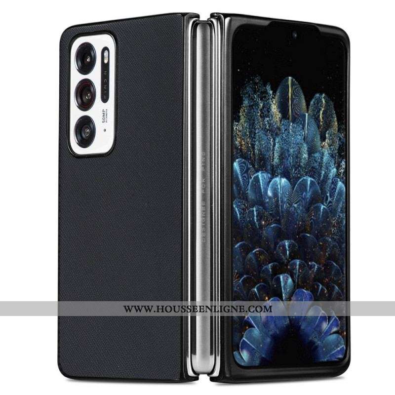 Coque Oppo Find N Simili Cuir Texturé