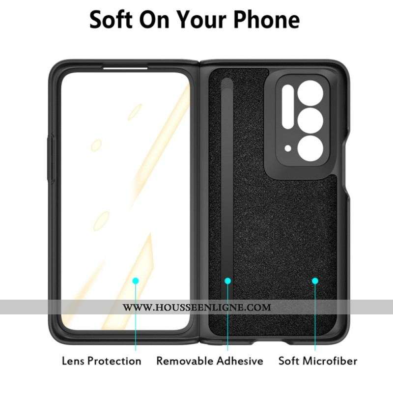 Coque Oppo Find N Stainless avec Protecteur Écran