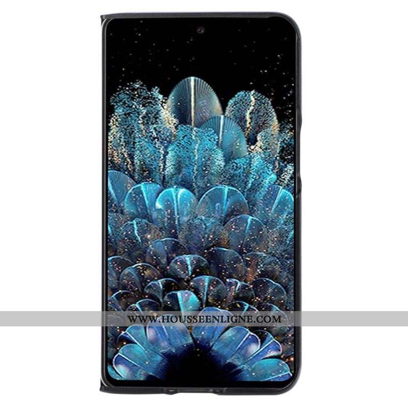Coque Oppo Find N Style Cuir litchi