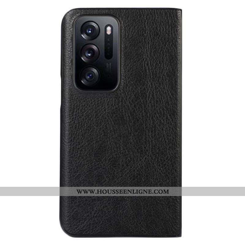 Coque Oppo Find N Style Cuir litchi