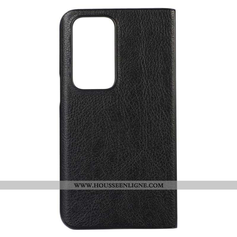 Coque Oppo Find N Style Cuir litchi
