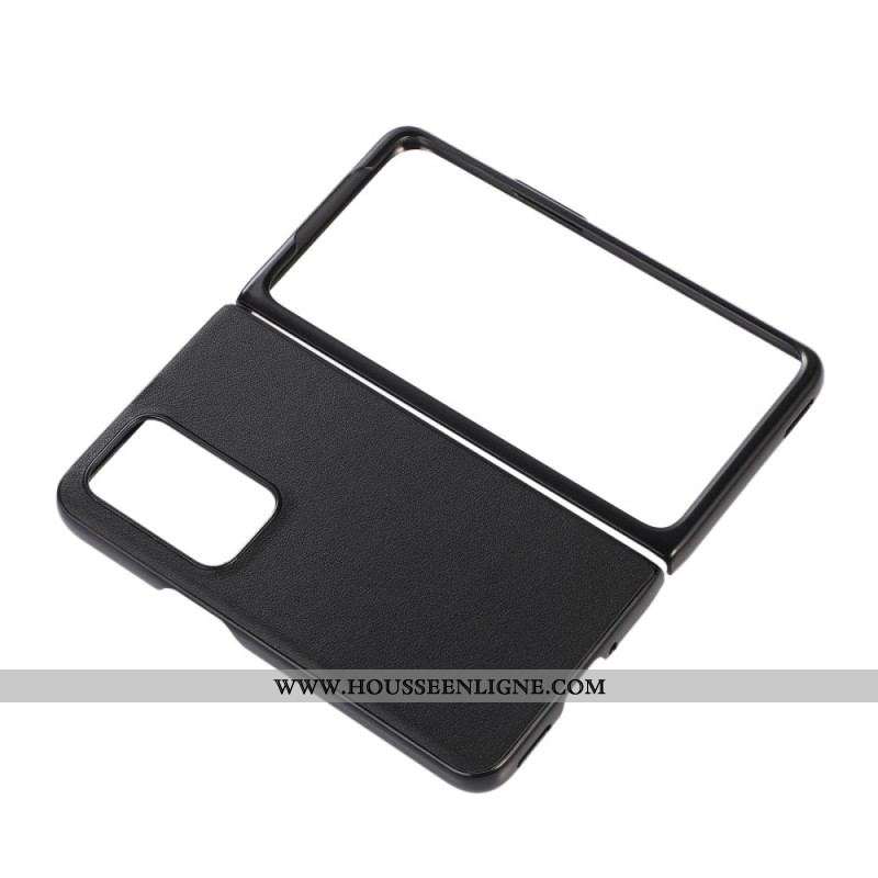Coque Oppo Find N Véritable cuir