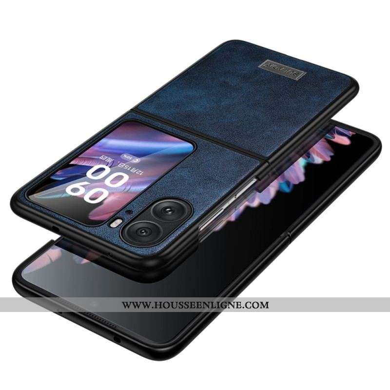 Coque Oppo Find N2 Flip Effet Cuir SULADA