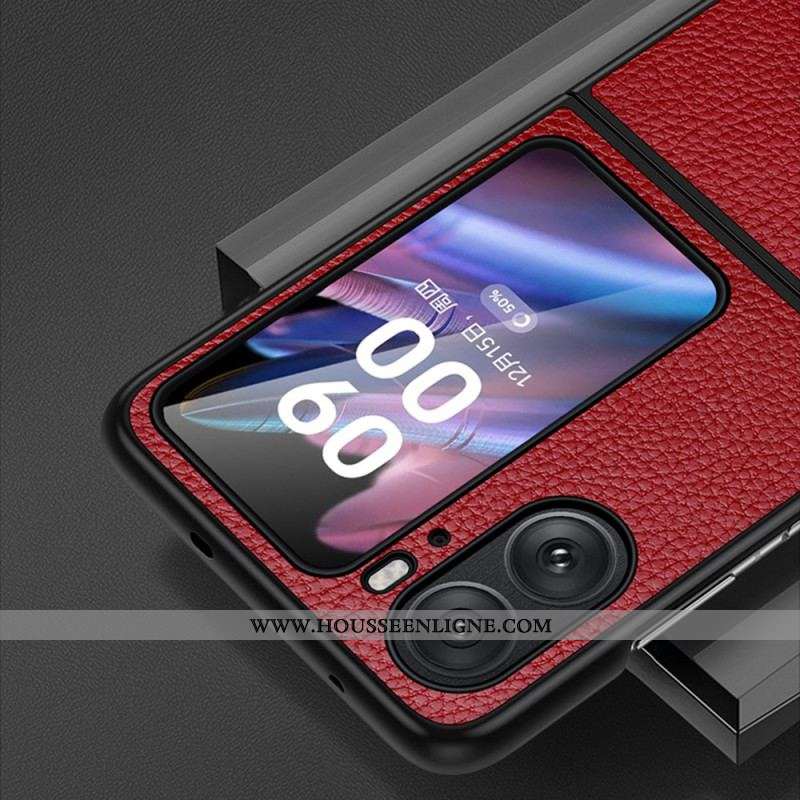 Coque Oppo Find N2 Flip Simili Cuir