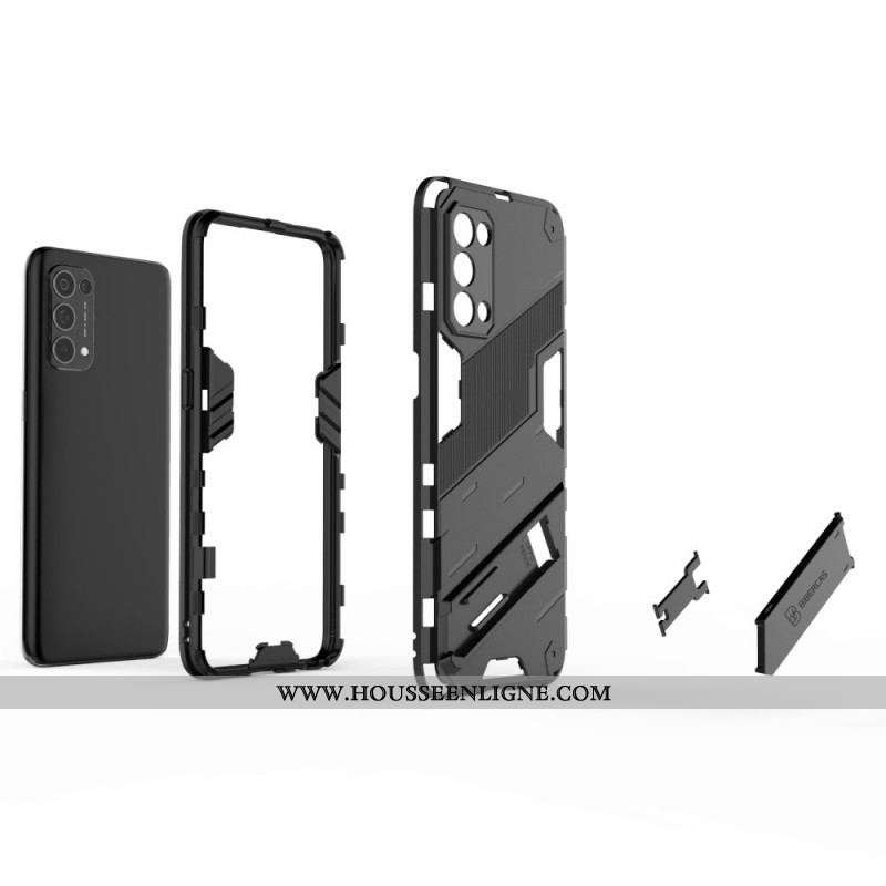Coque Oppo Find X3 Lite Support Amovible Deux Positions Mains Libres