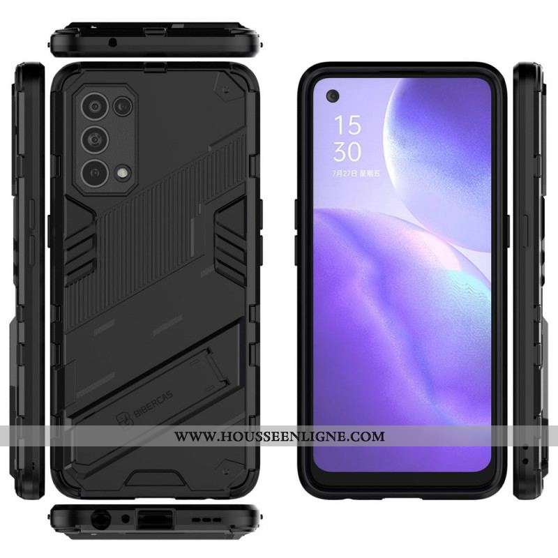Coque Oppo Find X3 Lite Support Amovible Deux Positions Mains Libres