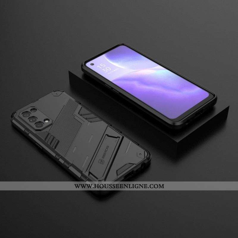 Coque Oppo Find X3 Lite Support Amovible Deux Positions Mains Libres