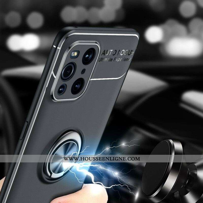 Coque Oppo Find X3 / X3 Pro Anneau Rotatif
