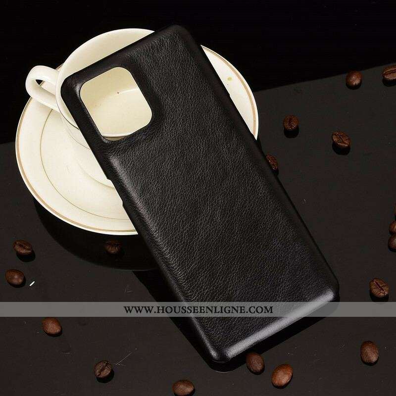 Coque Oppo Find X3 / X3 Pro Effet Cuir Litchi