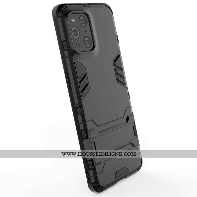 Coque Oppo Find X3 / X3 Pro Résistante Languette