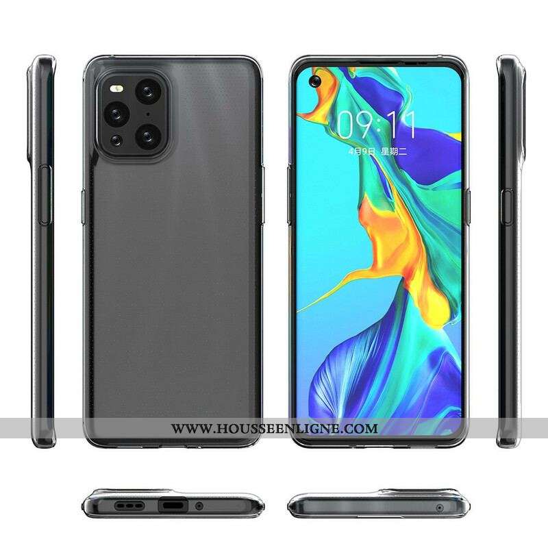 Coque Oppo Find X3 / X3 Pro Transparente Crystal