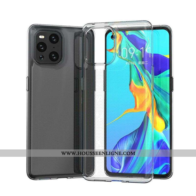 Coque Oppo Find X3 / X3 Pro Transparente Crystal