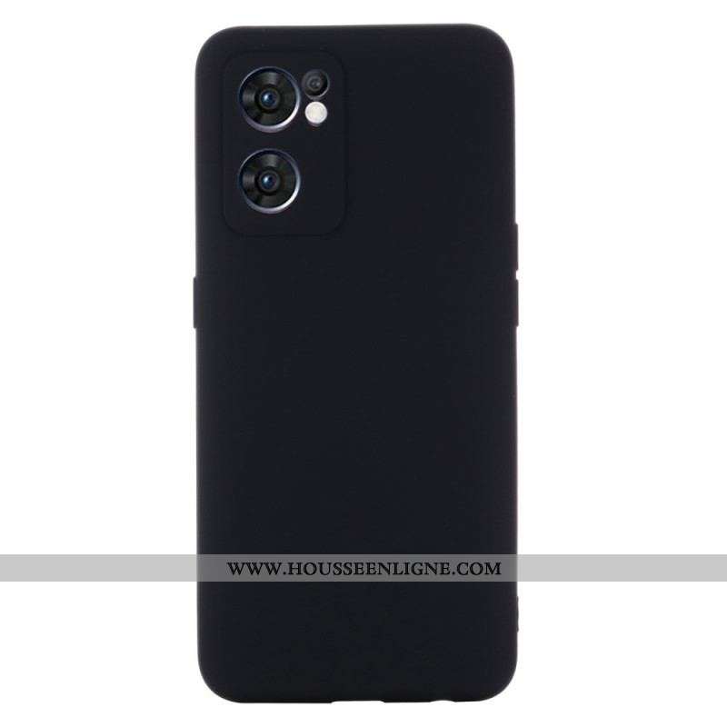 Coque Oppo Find X5 Lite 5G Silicone Liquide avec Lanière
