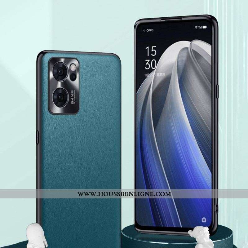 Coque Oppo Find X5 Lite Simili Cuir FUKELAI