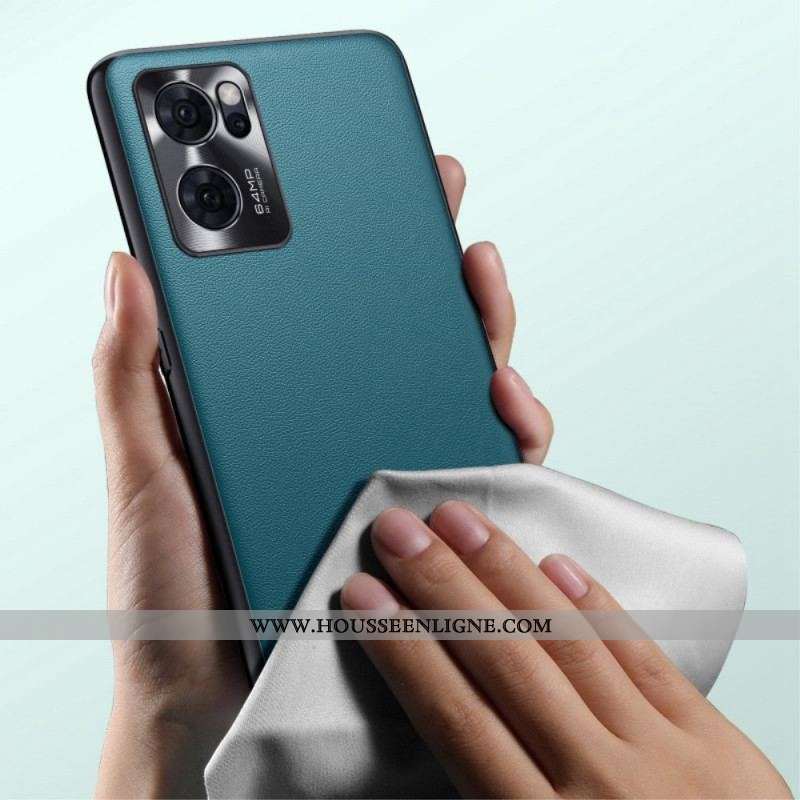 Coque Oppo Find X5 Lite Simili Cuir FUKELAI