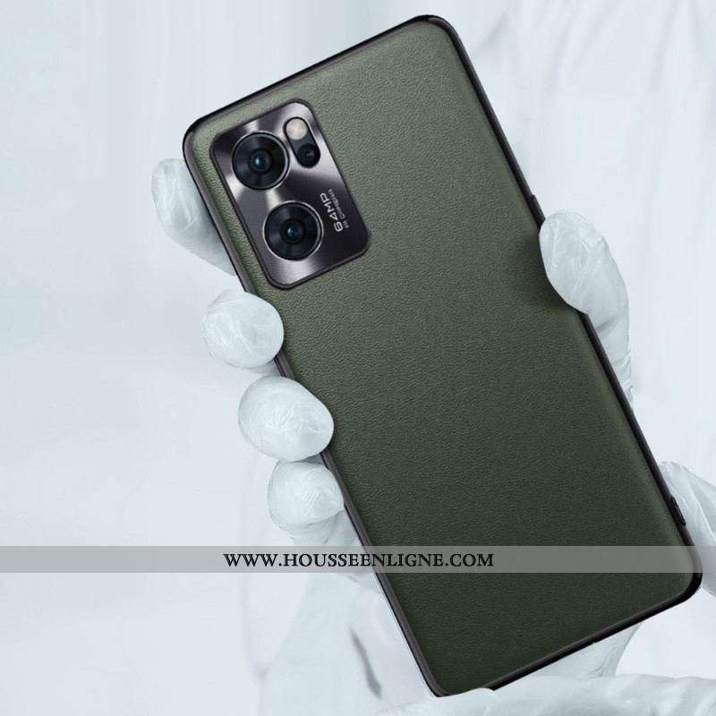 Coque Oppo Find X5 Lite Simili Cuir FUKELAI