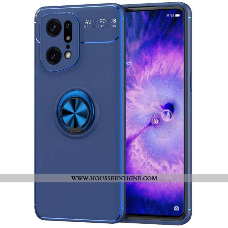Coque Oppo Find X5 Pro Anneau Rotatif