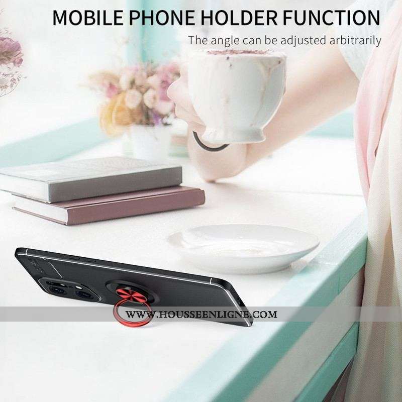 Coque Oppo Find X5 Pro Anneau Rotatif