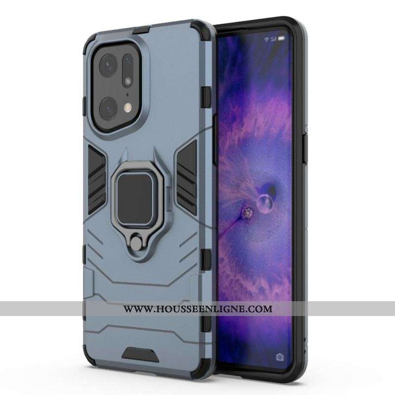 Coque Oppo Find X5 Pro Ring Résistante