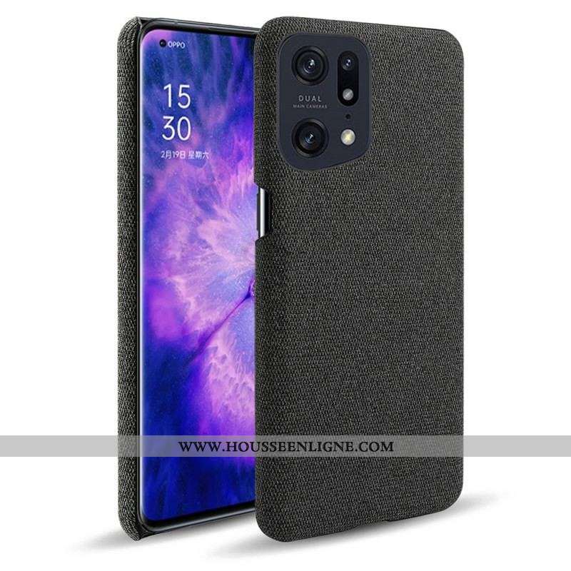 Coque Oppo Find X5 Pro Tissu