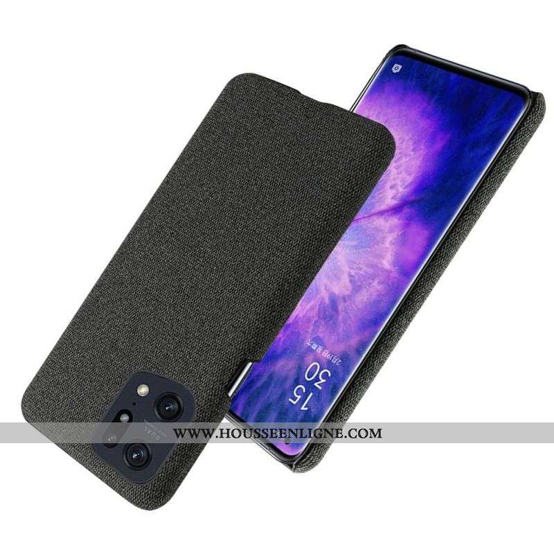 Coque Oppo Find X5 Pro Tissu