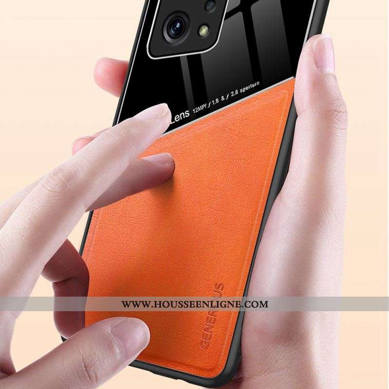 Coque Oppo Find X5 Simili Cuir Haut de Gamme