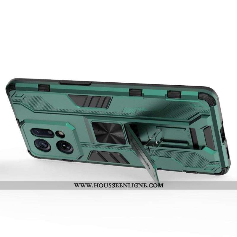 Coque Oppo Find X5 Support Amovible Vertical et Horizontal
