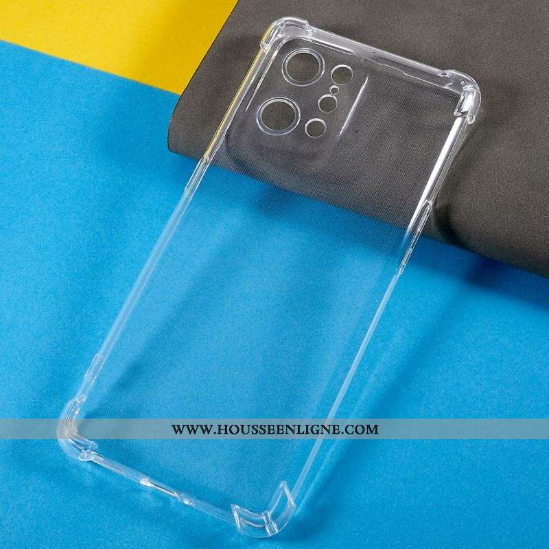 Coque Oppo Find X5 Transparente Coins Renforcés