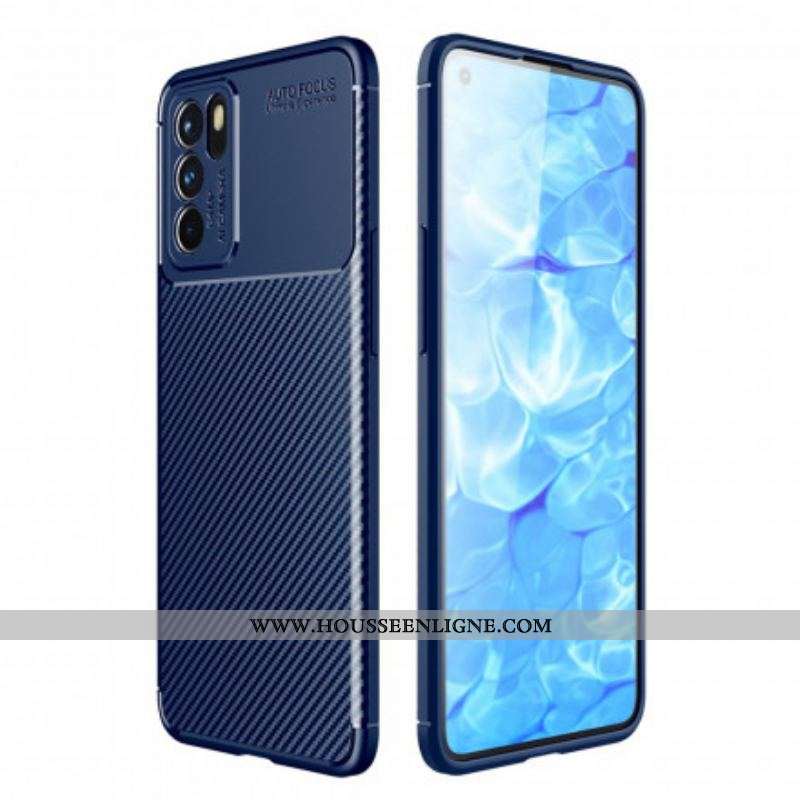 Coque Oppo Reno 6 5G Flexible Fibre Carbone